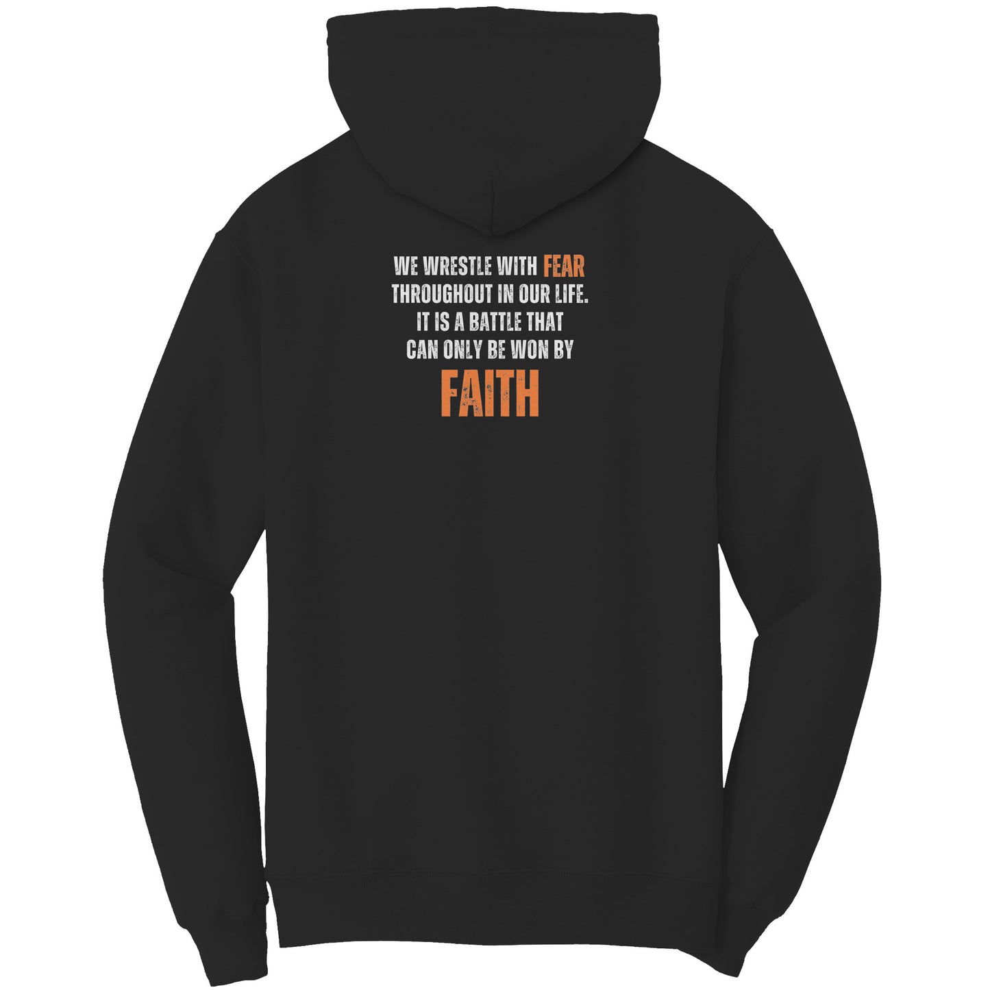 Faith Bigger than Fear - Men's Hoodie